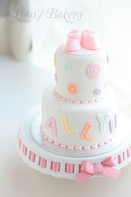 Girl Baby Shower Cake