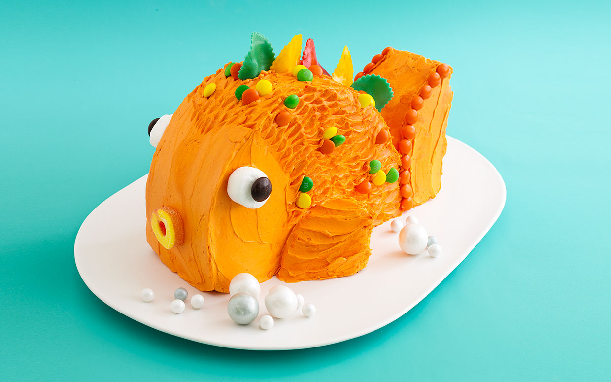 Goldfish Cake