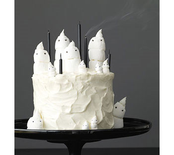 Halloween Ghost Birthday Cake