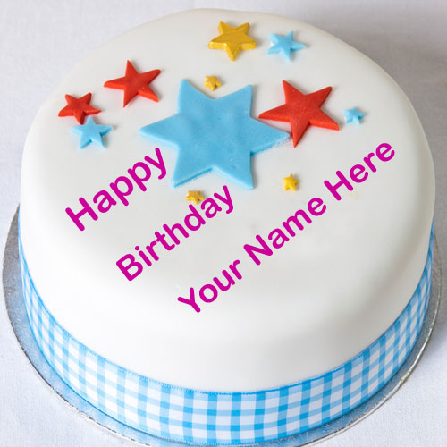 Happy Birthday Cake with Name