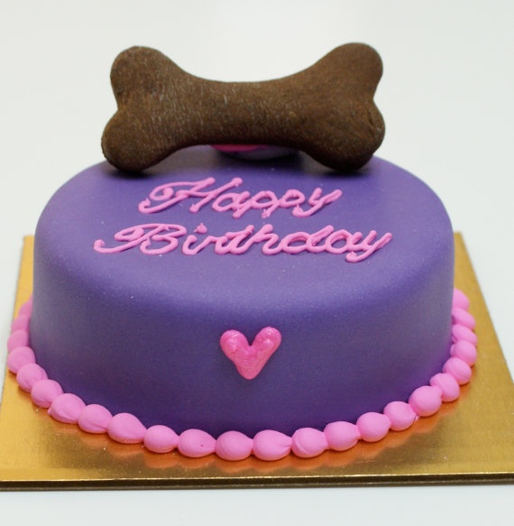 Happy Birthday Dog Cake