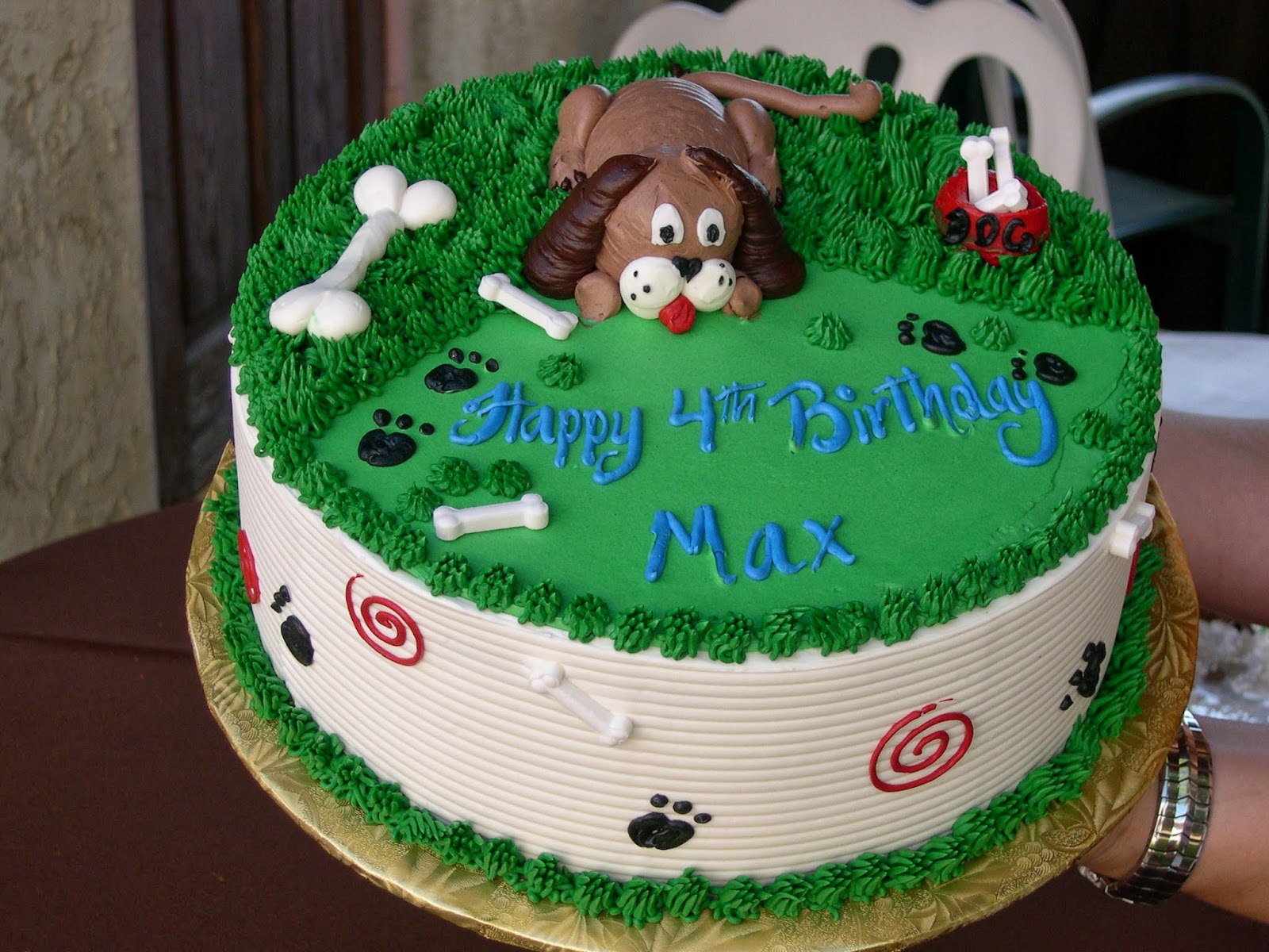 Happy Birthday Dog Cake