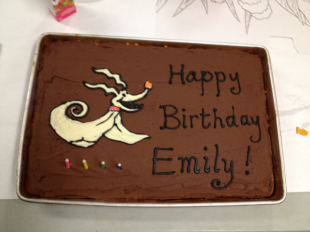 Happy Birthday Emily Cake