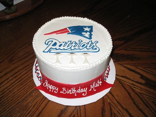 Happy Birthday Patriots Cake