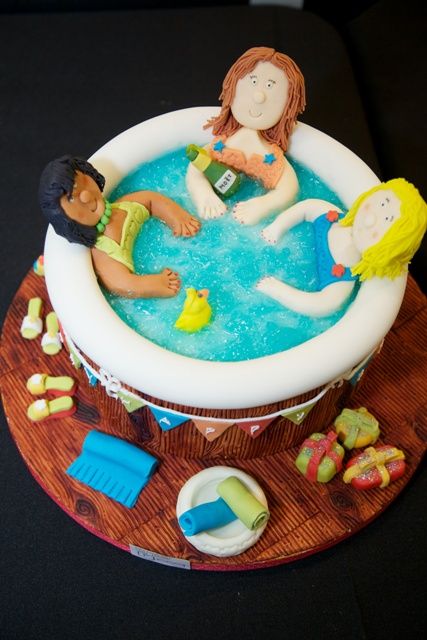 Hot Tub Cake