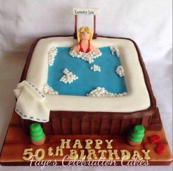 Hot Tub Cake