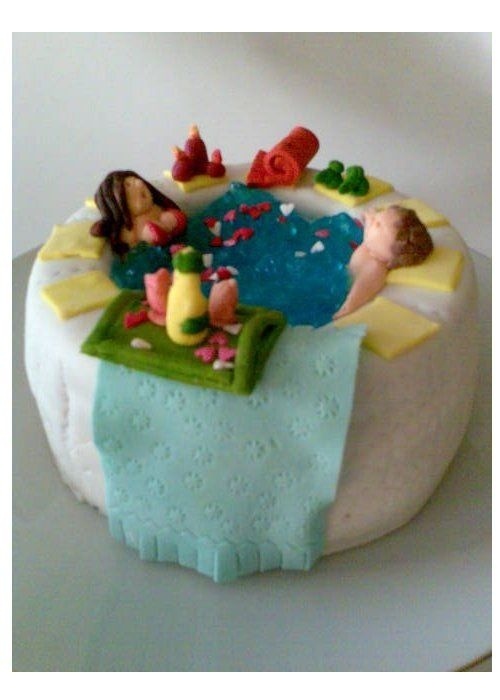 Hot Tub Cake