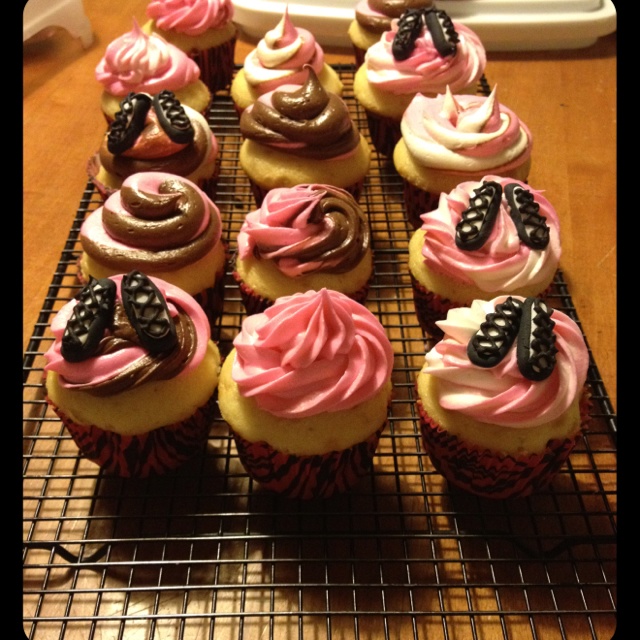 Irish Dance Shoe Cupcake