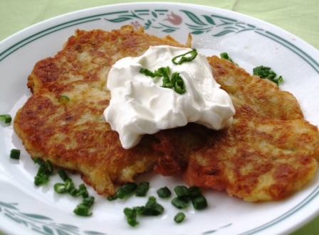 8 Photos of Served With Sour Cream Pancakes