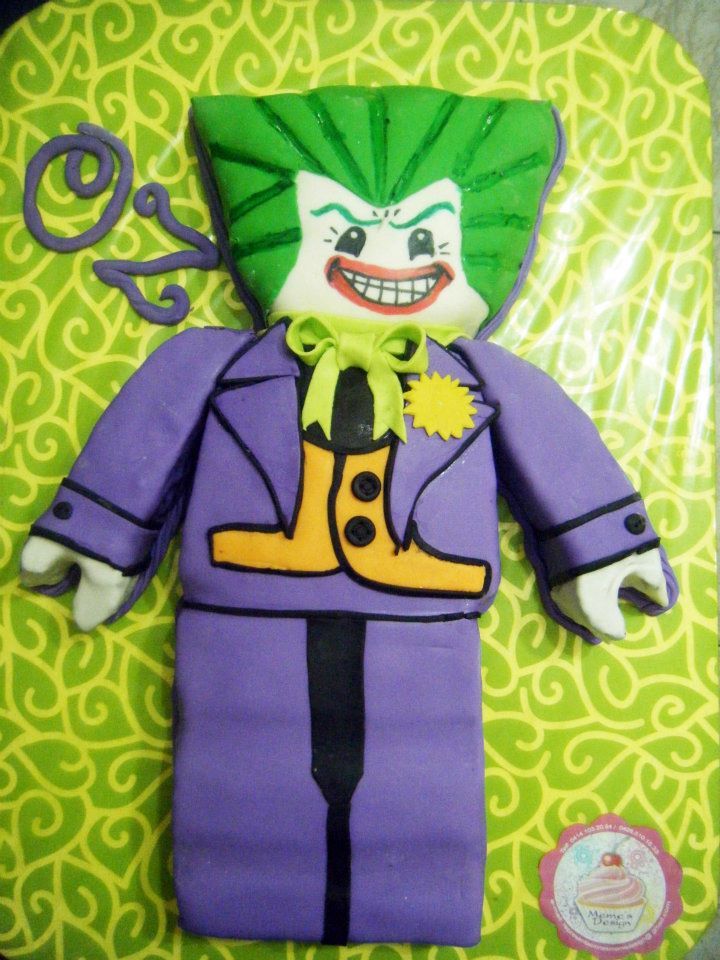 Joker LEGO Birthday Cake