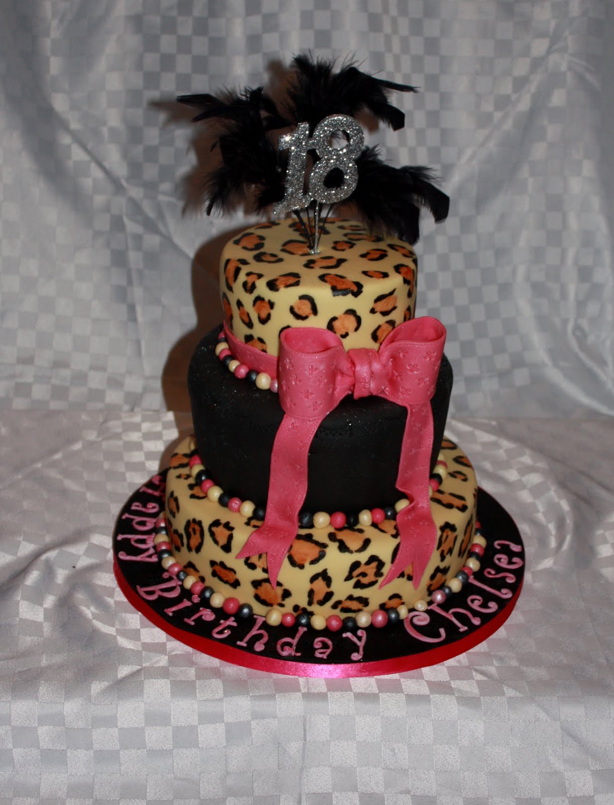 12 Photos of 18th Birthday Cakes Cheetah