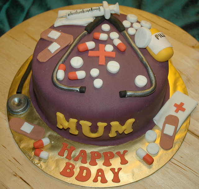 Medical Theme Cake