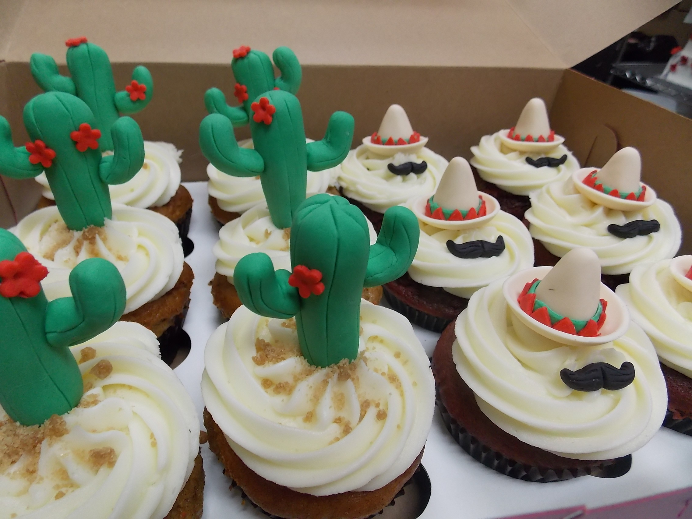 Mexican-themed Cupcakes