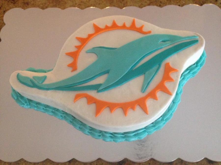 Miami Dolphins Cake