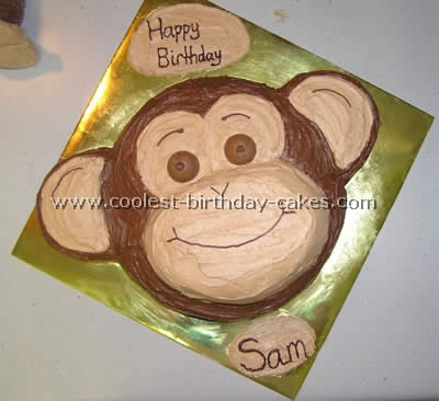 Monkey Birthday Cake Ideas