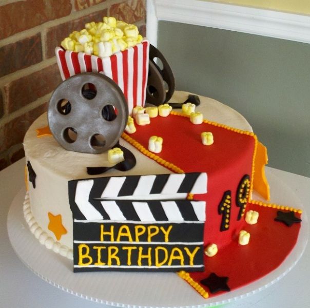 Movie Themed Birthday Cake Ideas