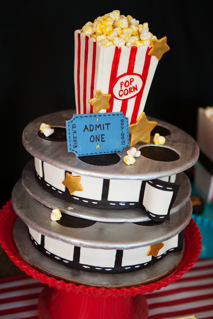 Movie Themed Birthday Cake