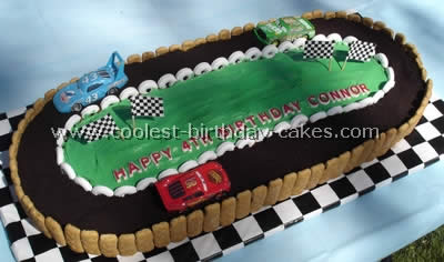 8 Photos of Coolest Birthday Cakes Race Tracks