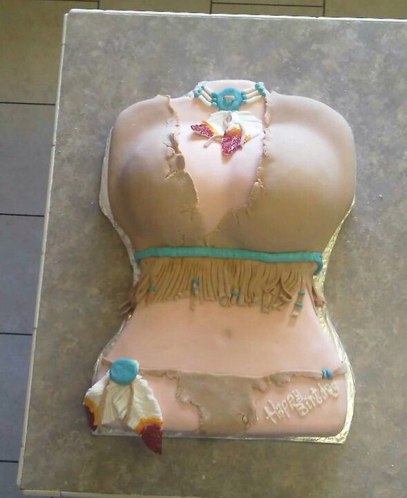 Native American Birthday Cake