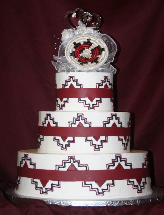 Native American Wedding Cake Designs