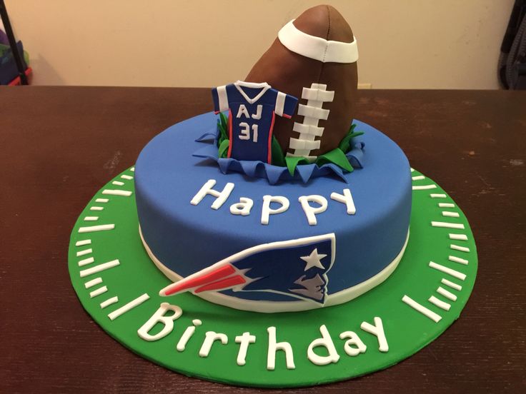 New England Patriots Cake