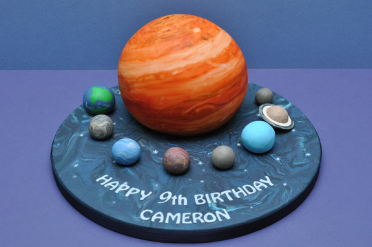 11 Photos of Planet Space Birthday Cakes