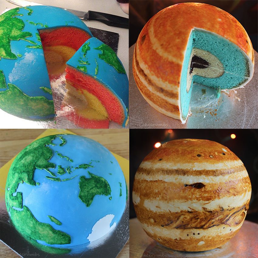 Planet Birthday Cake