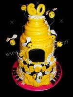 Queen Bee Birthday Cake