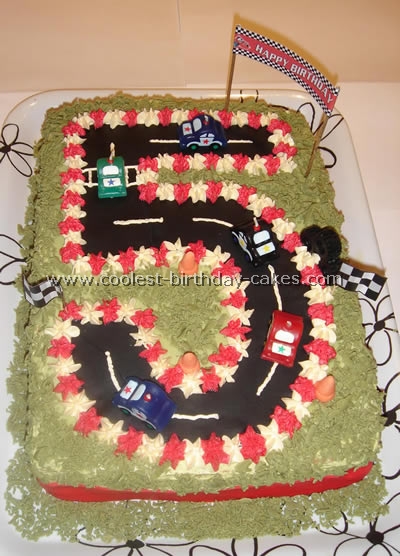 Race Track Birthday Cake Ideas