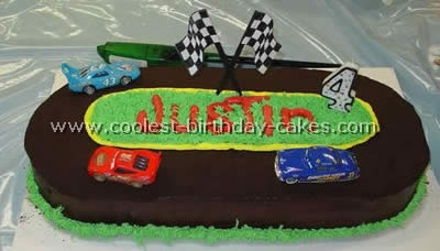 Race Track Cake