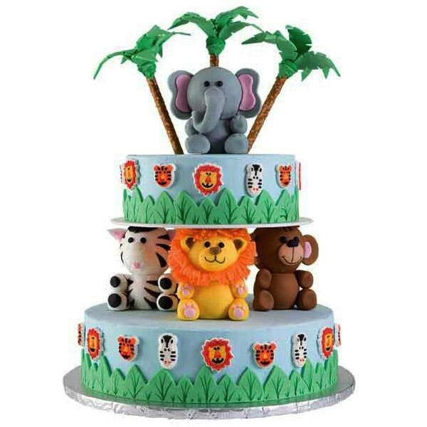 Safari Birthday Cake Ideas