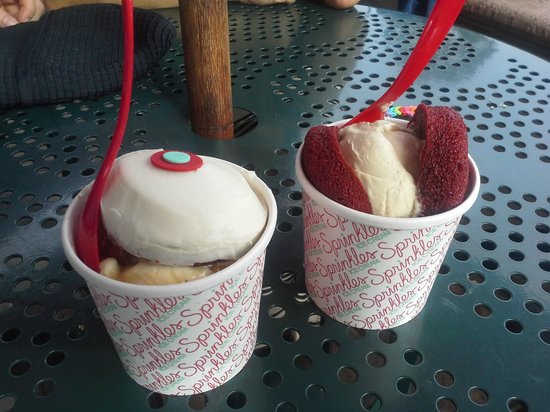 Sprinkles Cupcake Ice Cream Sandwich