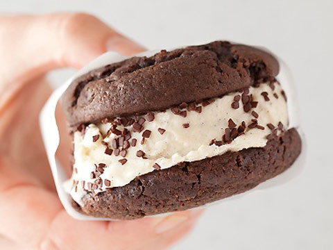 Sprinkles Cupcake Ice Cream Sandwich