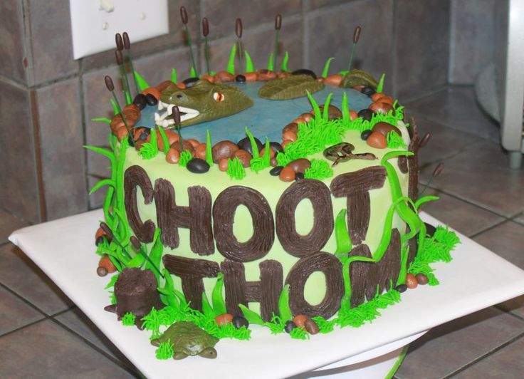 Swamp People Birthday Cake