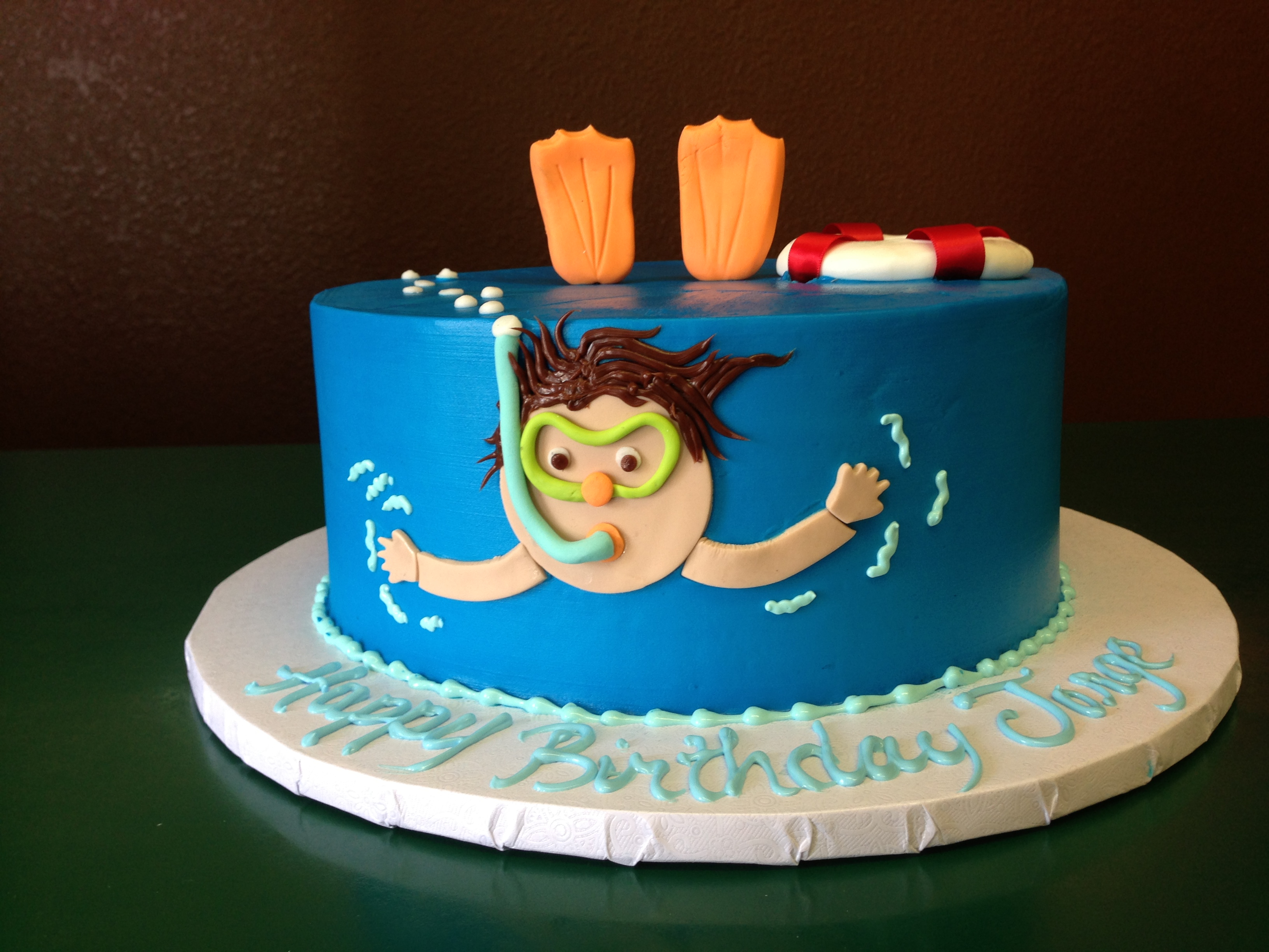 Swimming Cake