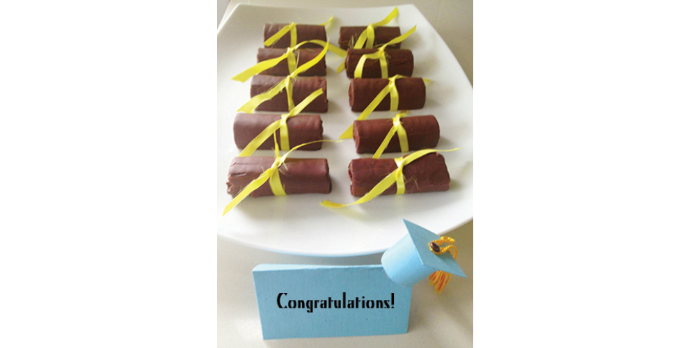 Swiss Roll Graduation Diploma