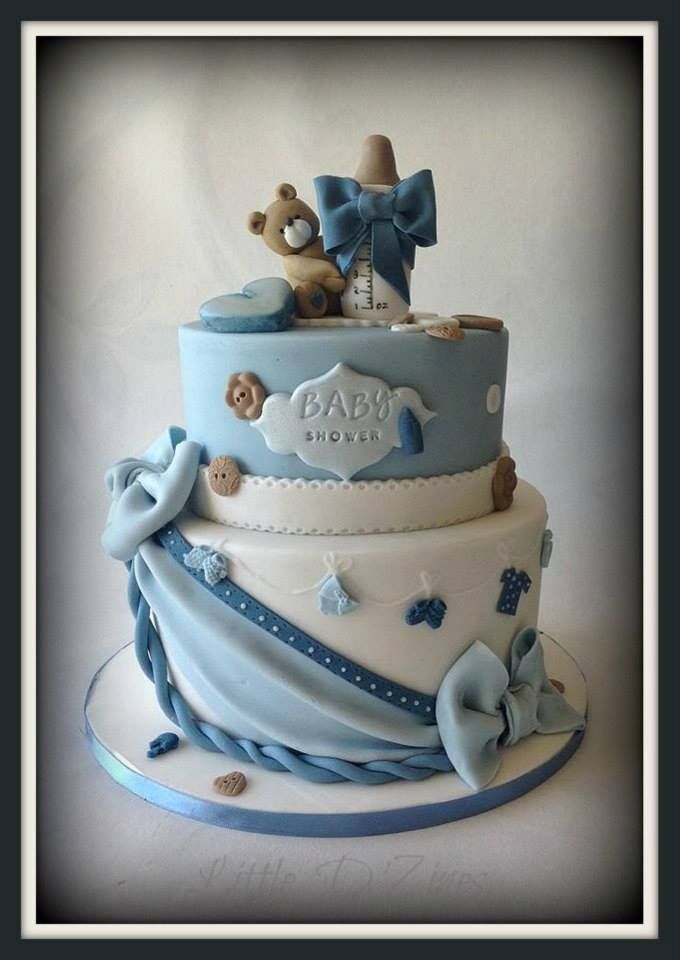 Teddy Bear Baby Shower Cake Ideas