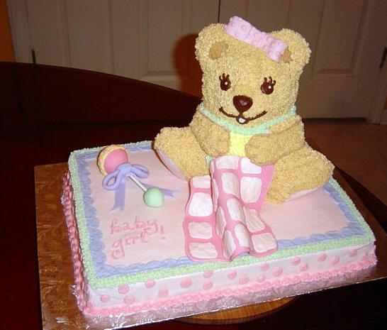 10 Photos of Cakes Baby Boy Bear