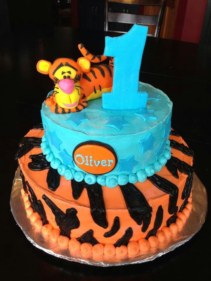 Tigger Birthday Cake