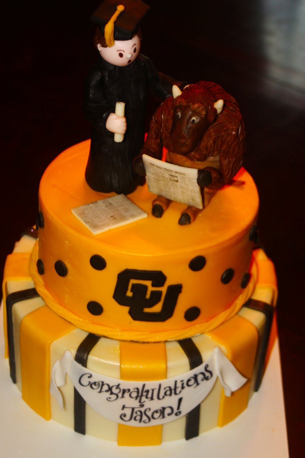 University of Colorado Graduation Cakes