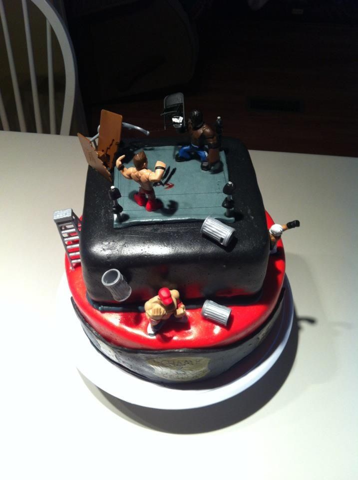 Wrestling Birthday Cake Ideas