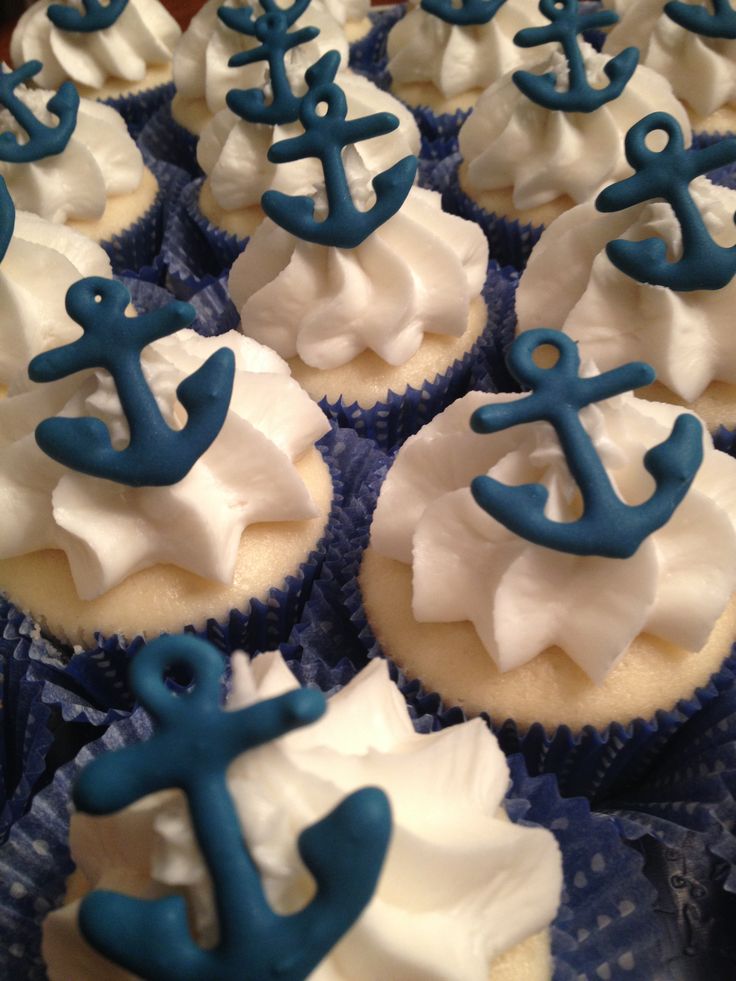 Anchor Cupcakes