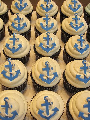 Anchor Cupcakes