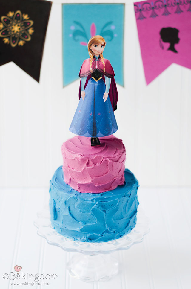 Birthday Cake Frozen Anna