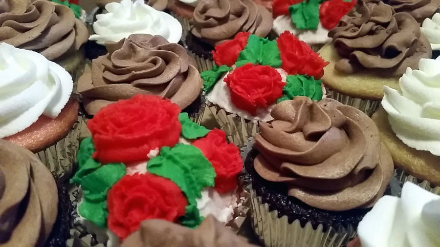 Buttercream Rose Cupcake