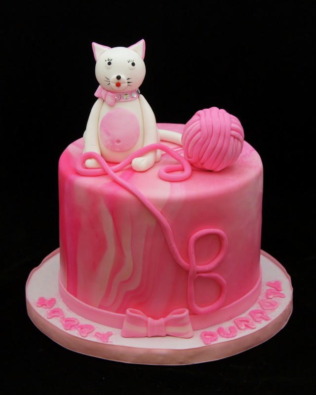 Cat Birthday Cake