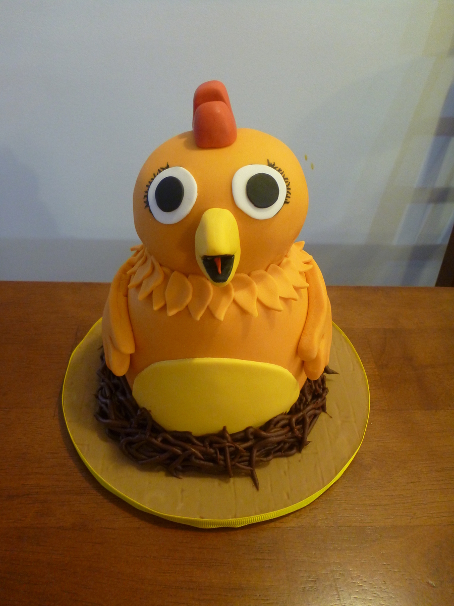 Chica Chicken Birthday Cakes