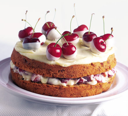 Chocolate Cherry Cake Recipe