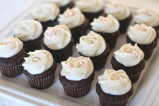 Chocolate Cupcakes with Cream Cheese Frosting