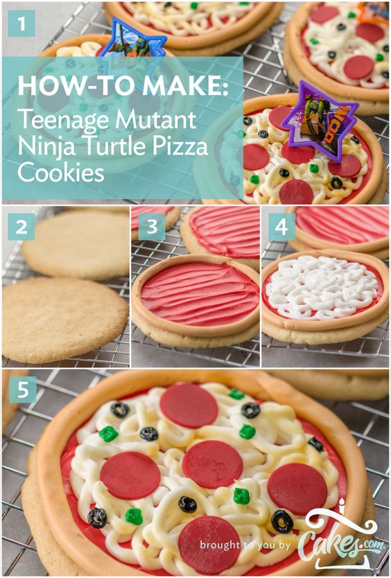 Cookies That Look Like Pizza